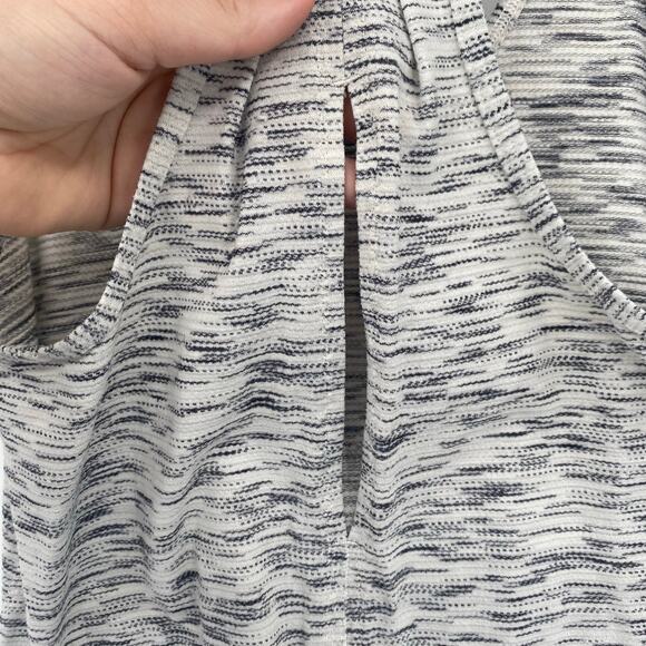 Lululemon Women's Tiger Space Dye Black White Salute the Sun Tank Top Size 4 - Picture 9 of 11